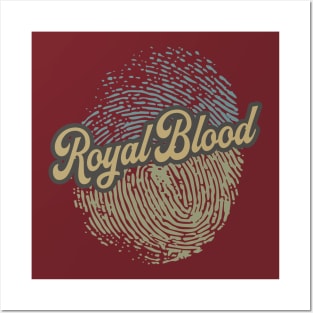 Royal Blood Fingerprint Posters and Art